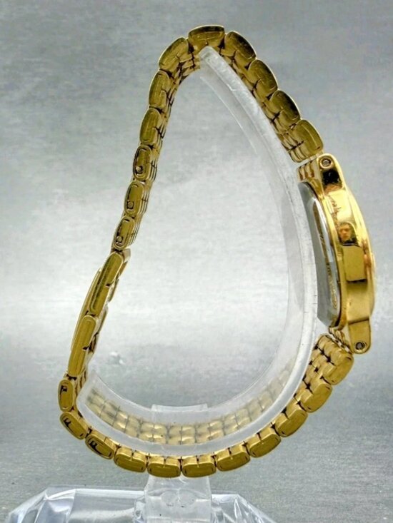 Citizen Watch Women Black Dial Gold Tone New Battery main image 5
